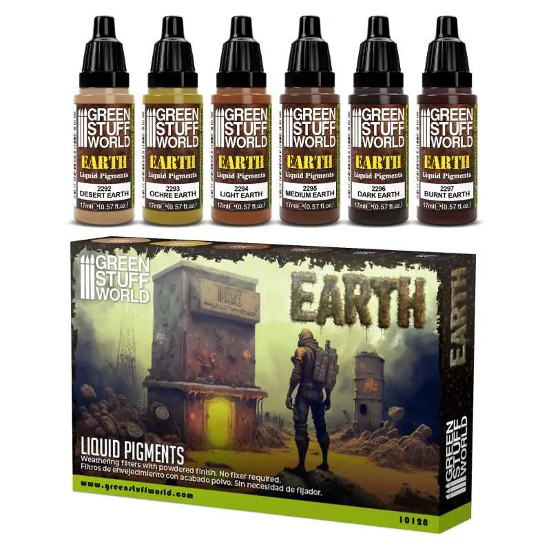 Liquid Pigments Set - Earth